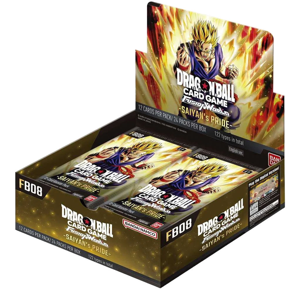 Dragon Ball Super: Fusion World - Saiyan's Pride (FB08)- Booster Box
