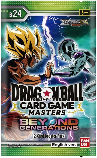 Dragon Ball Super: BEYOND GENERATIONS [DBS-B24] - Booster Box
