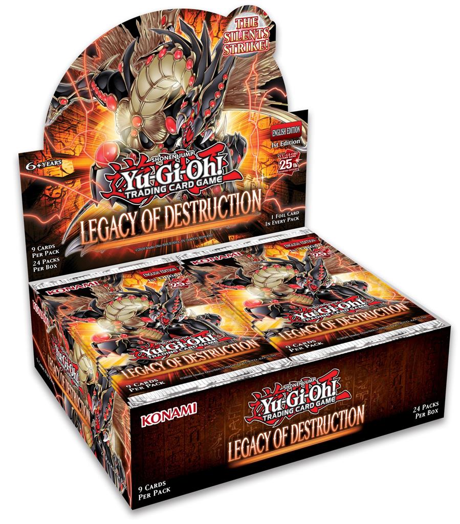 Yu-Gi-Oh! Legacy of Destruction - Booster Box