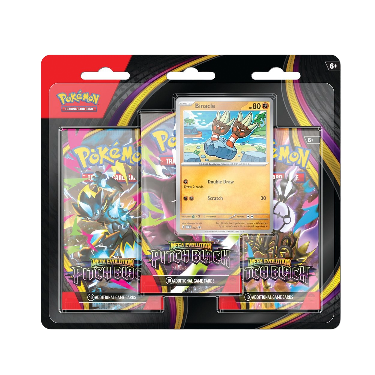 Pokemon: Pitch Black - 3-pack blister