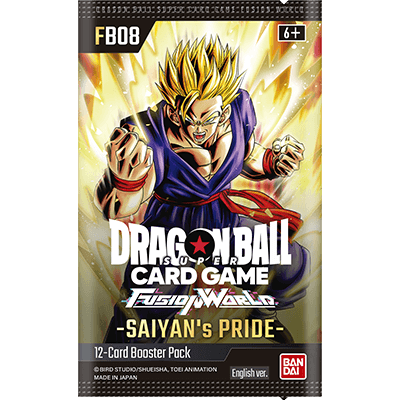 Dragon Ball Super: Fusion World - Saiyan's Pride (FB08)- Booster Box