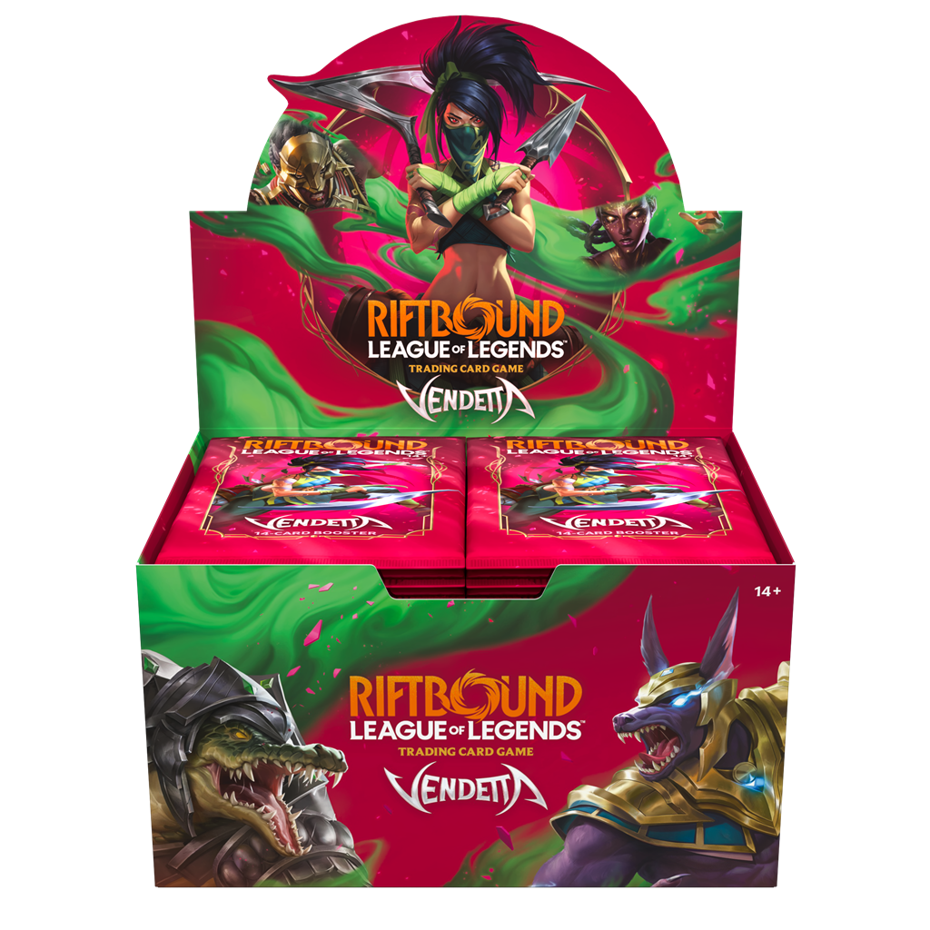 Pre-Order: Riftbound: League of Legends - Vendetta - Booster Box